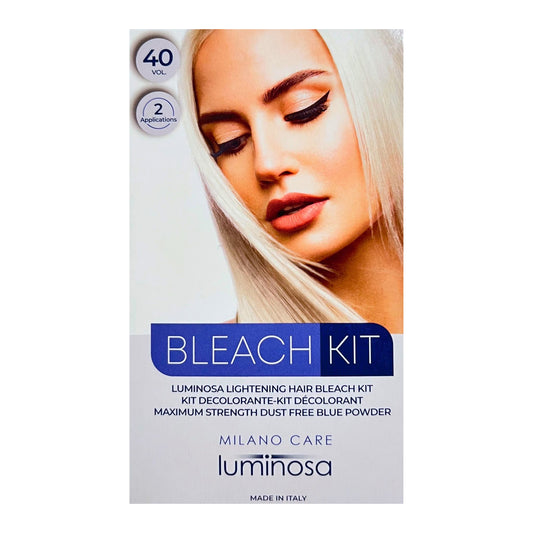 Milano Care Luminosa Bleach Powder-40 Vol Kit-2 Applications-Lifts up to 7 levels
