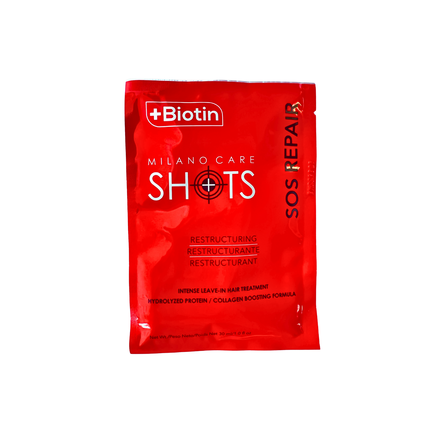 Milano Care Shots – SOS Repair 30 ml/1.0 fl oz NOW with BIOTIN