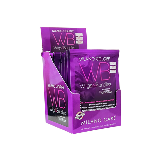 Milano Care WB -Wigs and Bundles-Bleach Powder 1.23 oz/35 gr. Lifts up to 9 levels