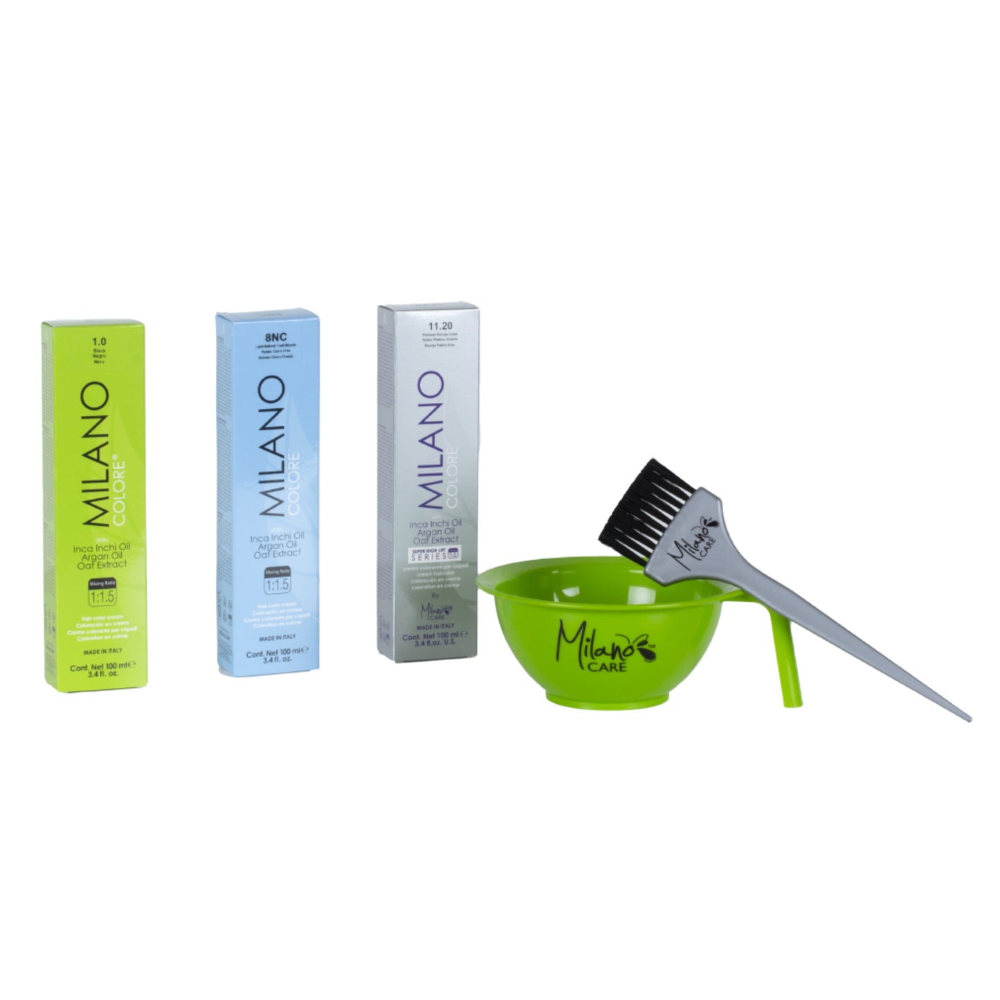 Milano Colore Brush and Bowl