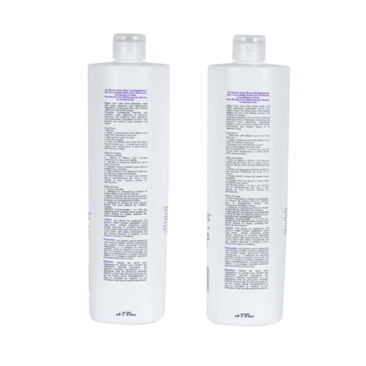 Milano Care Color Tone Shampoo and Mask Set 33.8 fl oz/1000 ml