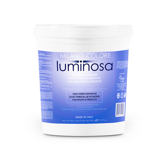Milano Care Luminosa Bleach Powder 17 oz/500 gr. Lifts up to 7 levels